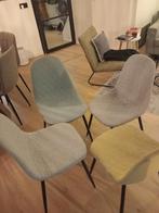 Set van 4 Stijlvolle Stoelen, Huis en Inrichting, Ophalen, Overige kleuren, Metaal, Vier