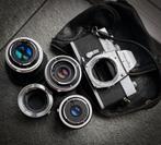 MINOLTA  SR T 101 set, Ophalen of Verzenden, Gebruikt