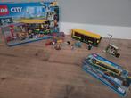 Lego city 60154 busstation, Ophalen of Verzenden, Zo goed als nieuw, Complete set, Lego