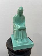 Art deco aardewerken lezende monnik, Ophalen of Verzenden