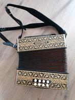 Hohner Vienna pokerwork melodeon. C.F., Muziek en Instrumenten, Accordeons, Ophalen, Gebruikt, Overige formaten, Hohner
