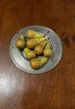 Decoratieve ronde schaal rond metaal metalen., Ophalen, Rond, Overige materialen