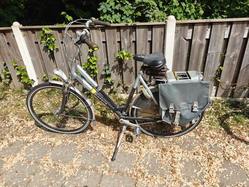 Gazelle Orange D57 8V Blauw/Grijs, Fietsen en Brommers, Fietsen | Dames | Damesfietsen, Gebruikt, Gazelle, Versnellingen, 56 cm of meer