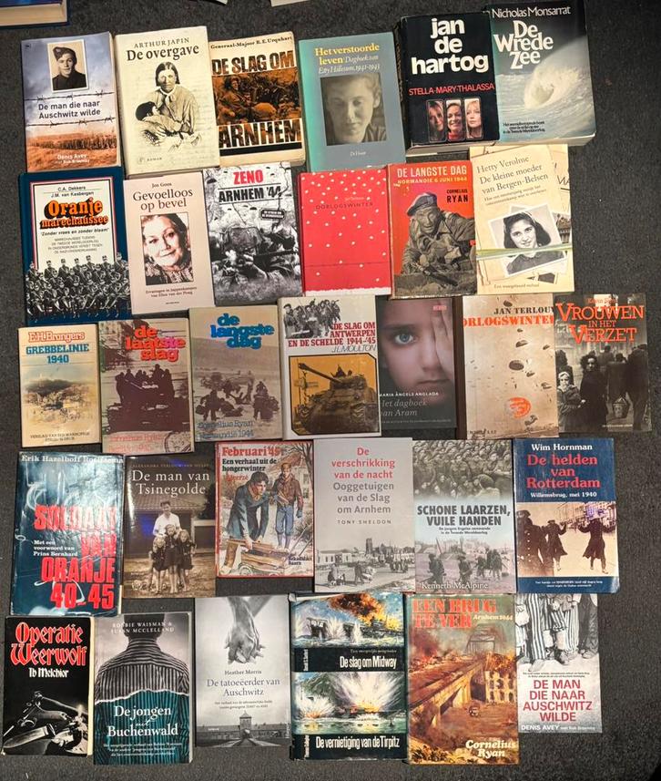 Oorlogsboeken – Verhalen, biografieën en geschiedschrijving, Boeken, Oorlog en Militair, Tweede Wereldoorlog, Ophalen of Verzenden