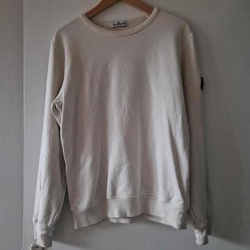 Stone island sweater junior 170 beige beschikbaar voor biedingen