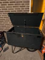 Bouwkruiwagen met anti-lek band en luchtveer, Ophalen of Verzenden, Gebruikt