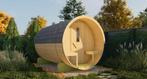 Barrel Sauna’s - Nieuw!, Sport en Fitness, Sauna, Ophalen of Verzenden, Nieuw, Fins of Traditioneel, Complete sauna