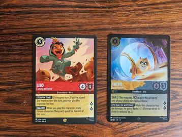 Lorcana serie 8 Lilo Non foil Rhino Foil beschikbaar voor biedingen