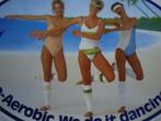 sticker oud FA Aerobic dansen bikini zeep retro pinup pin up, Verzenden, Zo goed als nieuw, Bedrijf of Vereniging