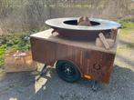 TE HUUR Ofyr XL Trailer BBQ 150cm OFYR XL Foodtruck huren, Cateraar