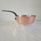 Peter brux  Dikwandige koperen horeca pan 18 cm & 1.65 kilo, Ophalen of Verzenden, Gebruikt, Overige materialen, Koekenpan of Braadpan