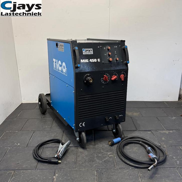 Tico Mig 450 C Co2 Lasapparaat Trafo 400 Volt + Garantie, Doe-het-zelf en Verbouw, Gereedschap | Lasapparaten, Gebruikt, Co2, 250 ampère of meer