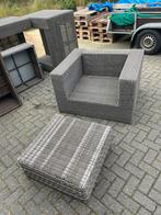 Loungeset - 8-delig, Tuin en Terras, Tuinsets en Loungesets, Ophalen, Gebruikt, Rotan, 6 zitplaatsen