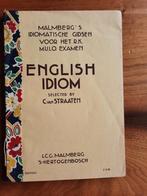 Engels Idioom English Idiom 1939, Boeken, Ophalen of Verzenden