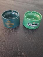 2x Heineken Asbakken - Bier Asbak, Ophalen of Verzenden, Gebruikt, Asbak