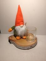 Handgemaakt kaboutertje van vilt en berkenhout, Verzenden, Nieuw, Overige typen