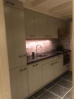 Natuursteen aanrechtblad, Huis en Inrichting, Keuken | Keukenelementen, Ophalen, Gebruikt, Zwart, 200 cm of meer
