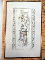 borduren: 2 Lanarte borduurpatronen + restgaren 33409+11108A, Ophalen of Verzenden, Zo goed als nieuw, Handborduren, Patroon