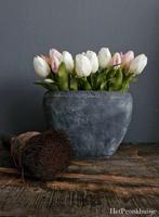 Nieuw. Sobere bloempot vaas. Landelijk pot vaas, ., Nieuw, Ophalen of Verzenden, .