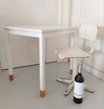 Kinderset Tafeltje Stoeltje Bureautje Vintage Retro Buro, Ophalen, Tafel(s) en Stoel(en)