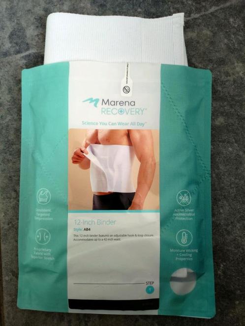 Marena AB4 binder postoperatieve buikwandcorrectie buikband, Diversen, Verpleegmiddelen, Zo goed als nieuw, Ophalen of Verzenden