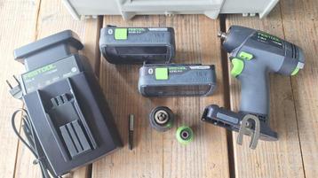 Festool T18 + 3 Accu schroefmachine beschikbaar voor biedingen