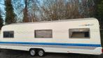 Hobby 720 enkele bedden 2004 bj, Caravans en Kamperen, Caravans, 2 aparte bedden, Hobby, Particulier, Kachel