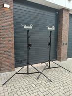 2x Showtec Wind-up statieven met truss adapters., Muziek en Instrumenten, Licht en Laser, Ophalen, Gebruikt, Licht