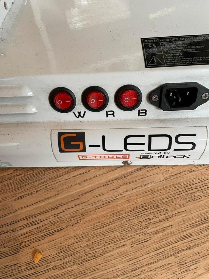 G-LEDs Kweeklamp - 280W LED Grow Light, Tuin en Terras, Kweekspullen, Gebruikt, Kweeklamp, Ophalen of Verzenden