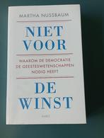 Nussbaum Niet voor de wind geesteswetenschappen onderwijs, Boeken, Filosofie, Martha Nussbaum, Ophalen of Verzenden, Zo goed als nieuw