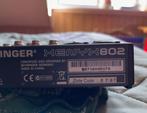 Behringer Xenyx 802, Ophalen of Verzenden, Gebruikt, Minder dan 5 kanalen, Microfooningang