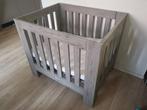 TWF babybox grijs eiken met matras, Ophalen, Gebruikt