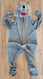 Wolvenpak maat L, Maat 52/54 (L), Carnaval, Ophalen of Verzenden, Zo goed als nieuw