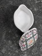 Vintage Sieradendoosje met Bloemmotief, Ophalen of Verzenden