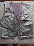 Leren hesje, Kleding | Heren, Ophalen of Verzenden, Gedragen, Maat 48/50 (M), Zwart