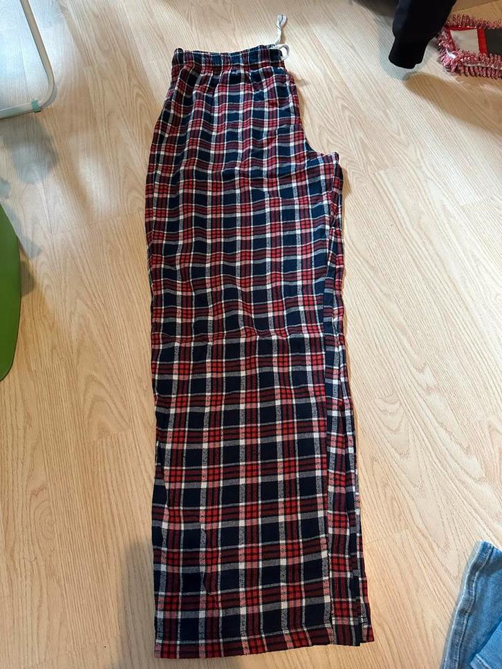 Pyjama broek en shirt set, Kleding | Heren, Truien en Vesten, Zo goed als nieuw, Maat 56/58 (XL), Blauw, Ophalen of Verzenden
