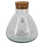 Terrarium fles vaas voor planten en decoratie, Minder dan 50 cm, Nieuw, Glas, Ophalen