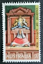 AUSTRALIË - handvest van Justitie 1974, Verzenden, Gestempeld