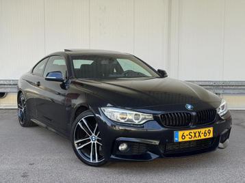 BMW 4-serie Coupé 420i 3X M-Pakket|Schuifdak|SportAut|Leder beschikbaar voor biedingen