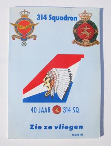 Foto- en verhalenboek 40 jaar 314 squadron NF-5 en F-16  beschikbaar voor biedingen