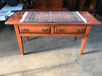 Houten Tafel met Lades - 140x54x70 cm beschikbaar voor biedingen