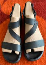 Ecco leren sandalen, Ecco, Zwart, Zo goed als nieuw, Sandalen of Muiltjes