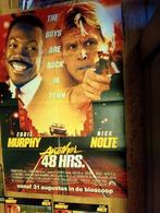 Another 48 Hours 1990 bioscoop posterset Nederlandse poster, Verzamelen, Posters, Deurposter of groter, Ophalen of Verzenden, Film en Tv