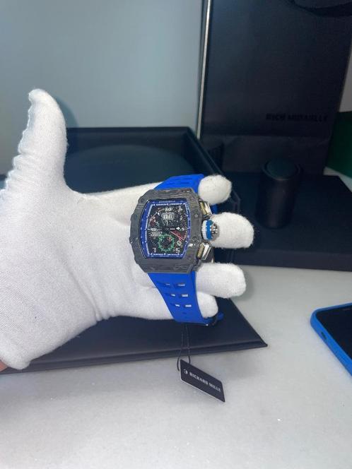 Richard mille 11-04 full set, Sieraden, Tassen en Uiterlijk, Horloges | Heren, Zo goed als nieuw, Overige merken, Staal, Staal