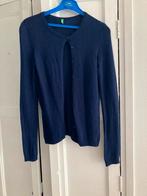 Donker blauw vest Benetton maat S/M, Kleding | Dames, Truien en Vesten, Blauw, Benetton, Ophalen of Verzenden, Zo goed als nieuw