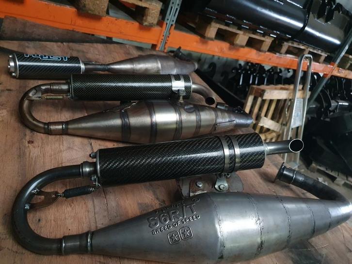 Snelle uitlaten minarelli/piaggio, Motoren, Tuning en Styling, Ophalen of Verzenden