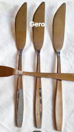 Gero messen vismessen botermessen platte handvatten deukje, Ophalen of Verzenden