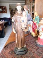 Prachtig oud beeld van de heilige antonius, Antiek en Kunst, Ophalen of Verzenden