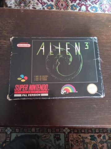 Alien 3 voor de SNES beschikbaar voor biedingen
