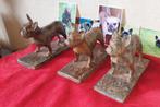 Franse Bulldog / Pierre Chenet beeldjes / Brons / 3 stuks, Ophalen of Verzenden